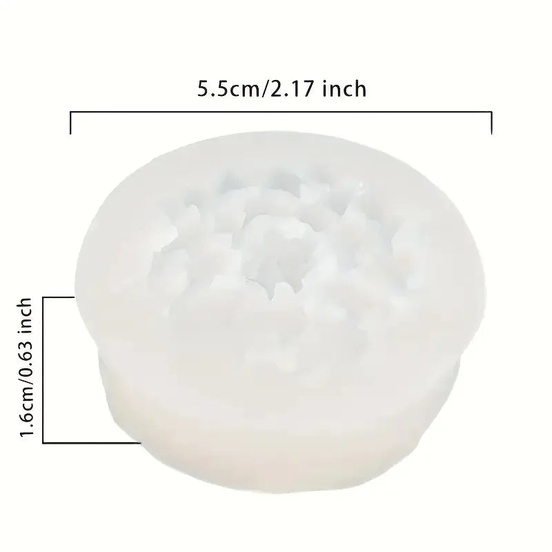 1Resin Flower Mold，Elegant Lotus Silicone Mold，Suitable for gift decoration - Suitable for resin、Clay and Resin Art - Exquisite