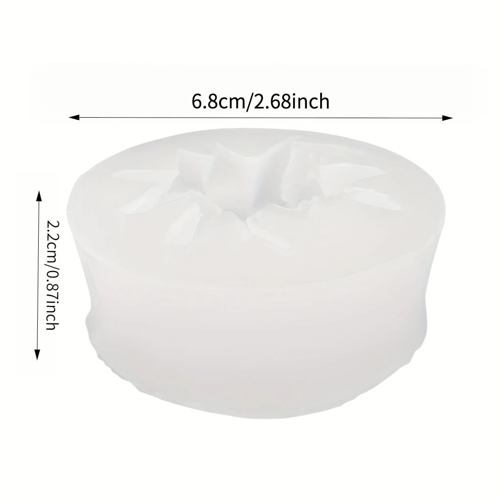 1Pieces3DLeaf Shape Pendant Casting Mold Candy Lovers Chocolate Baking Mold，DIYCake Decorating Tools，Baking tool，Kitchen Gadgets