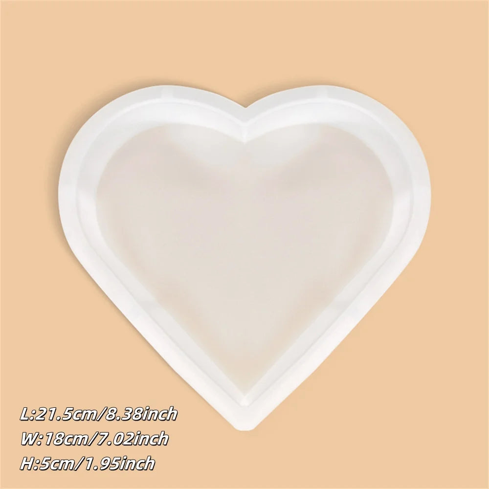 Large Resin Molds Silicone, Epoxy Resin Casting Craft Mold for Flower Preservation Bookends DIY Art Jewelry Making Tools