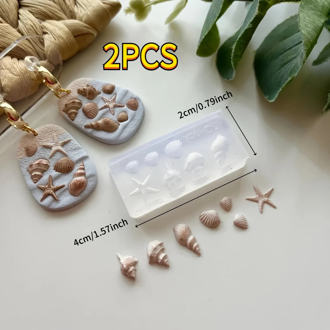 1Pieces3DLeaf Shape Pendant Casting Mold Candy Lovers Chocolate Baking Mold，DIYCake Decorating Tools，Baking tool，Kitchen Gadgets