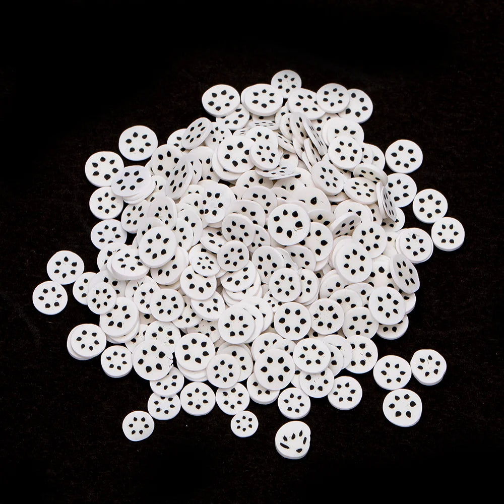 1000Pcs Polymer Clay Resin Fruit Slice for Epoxy Silicone Mold DIY Craft Jewelry Cellphone Decoration Accessory Making Supplies