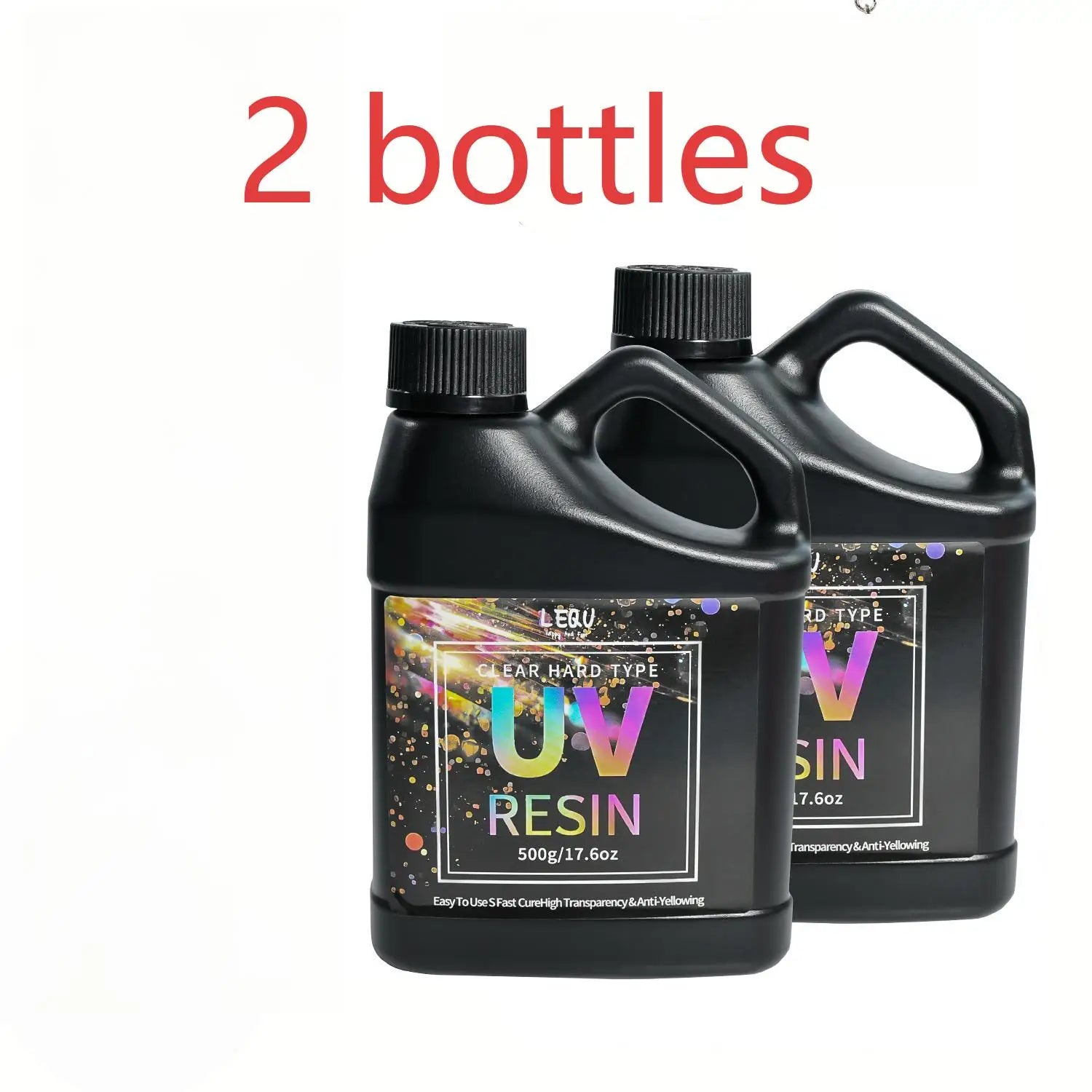 100/200/500/1000g UV Epoxy Resin Glue High Clarity Fast Drying Adhesive High Hardness DIY Supplies For Resin Glue Jewelry Making