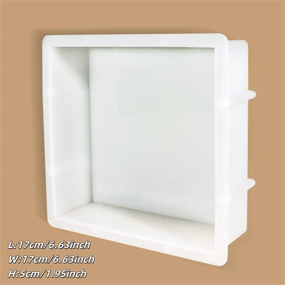 Large Resin Molds Silicone, Epoxy Resin Casting Craft Mold for Flower Preservation Bookends DIY Art Jewelry Making Tools